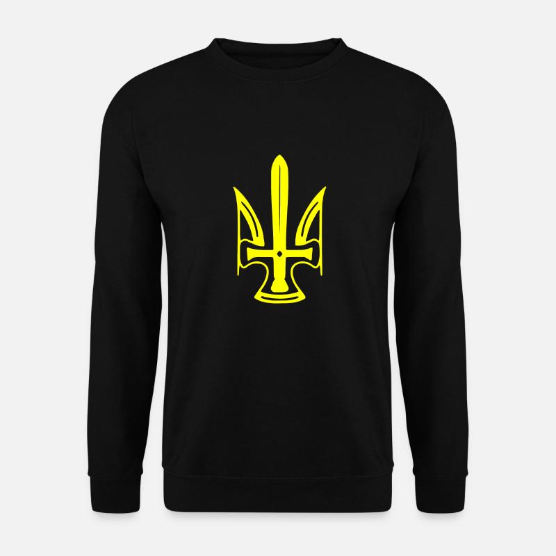 Ukraine - Unisex Pullover - Schwarz