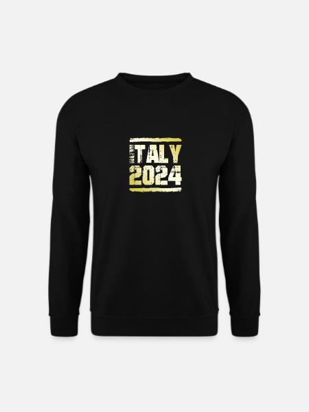 Italy 2024 Gold - Unisex Sweatshirt - black