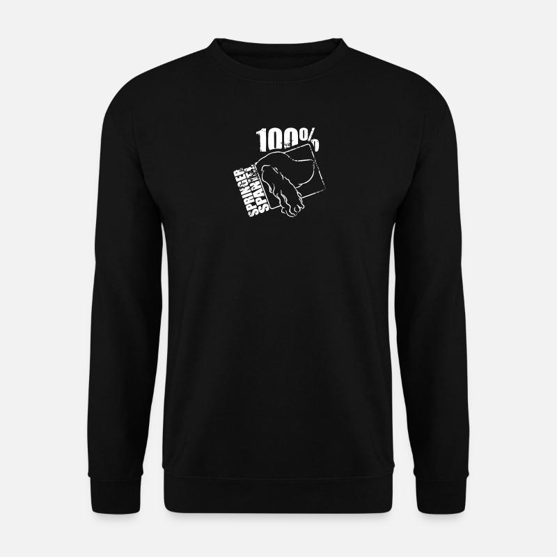 SPRINGER SPANIEL 100 - Unisex Pullover - Schwarz