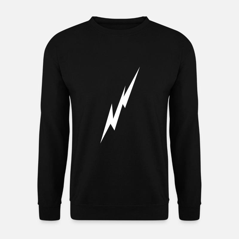 Lightning - Unisex Sweatshirt - black