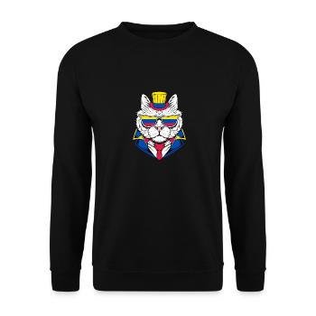 Kolumbien - Unisex Pullover - Schwarz - Vorne - Alina (178cm) & Michal (187cm)