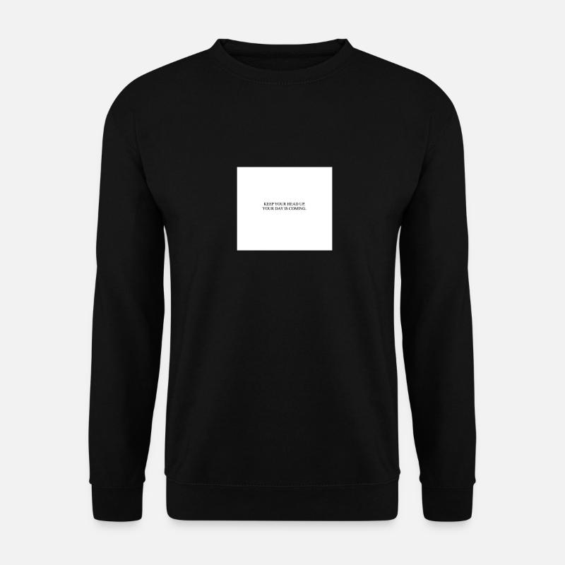 HEAD UP - Unisex Sweatshirt - black