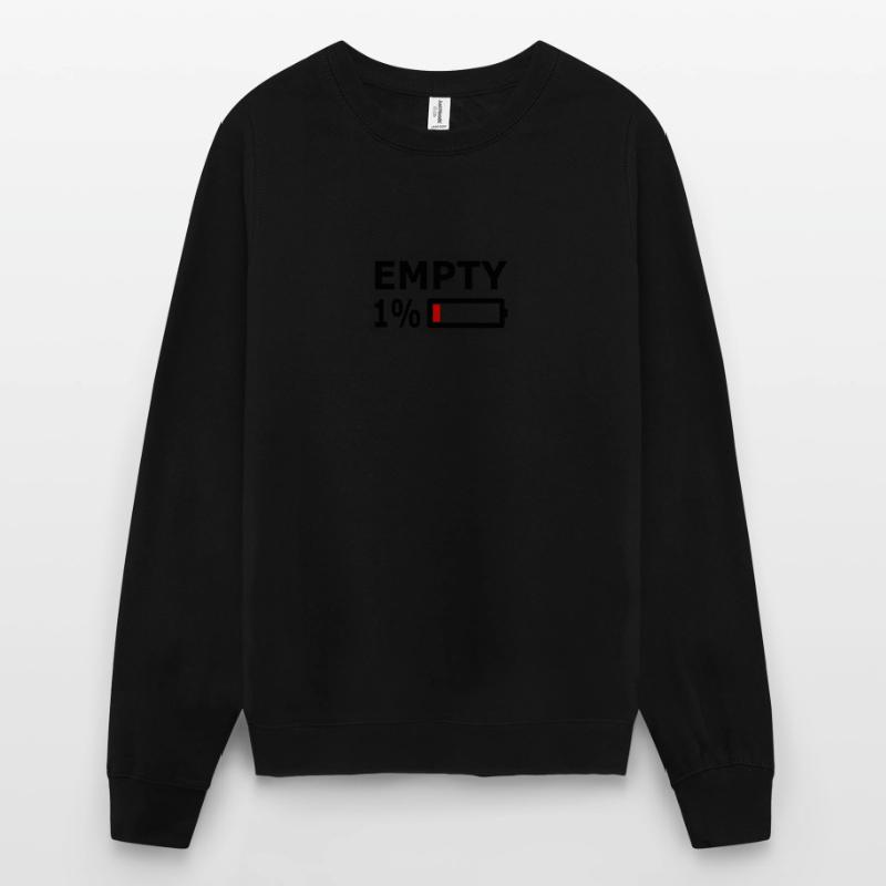 Battery, Empty, Empty, Battery Unisex Sweatshirt