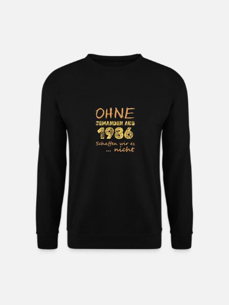 Schaffen 1986 - Unisex Pullover - Schwarz