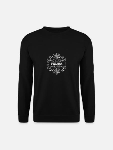 Cadeau pour Felina - Sweat-shirt Unisexe - noir
