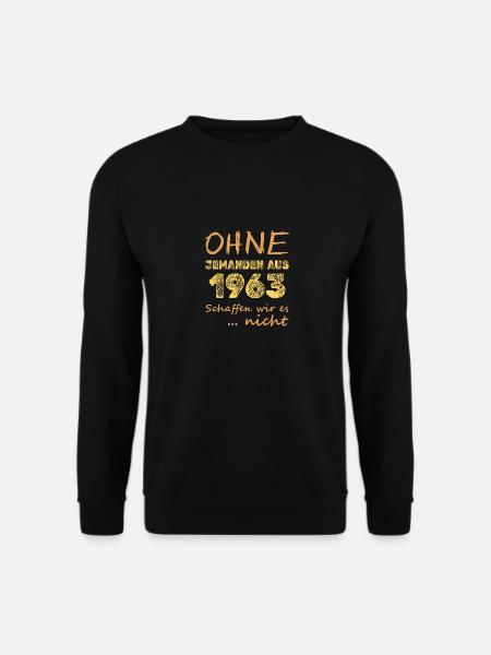 1963 - Unisex Pullover - Schwarz