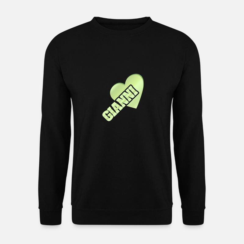 Gianni als Gold - Unisex Pullover - Schwarz