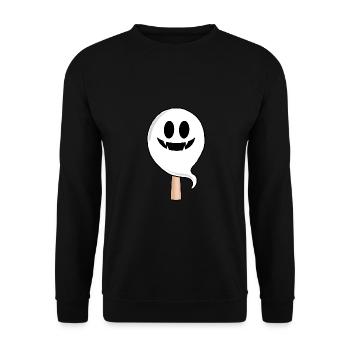 pingpong tennis de table halloween raquette de tennis de table - Sweat-shirt Unisexe - noir - Devant - Alina (178cm) & Michal (187cm)