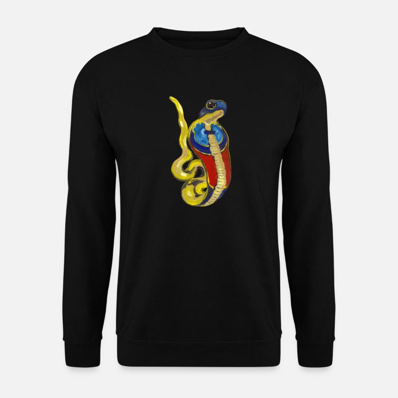Cobra Ancient Egypt Deity - Unisex Sweatshirt - black