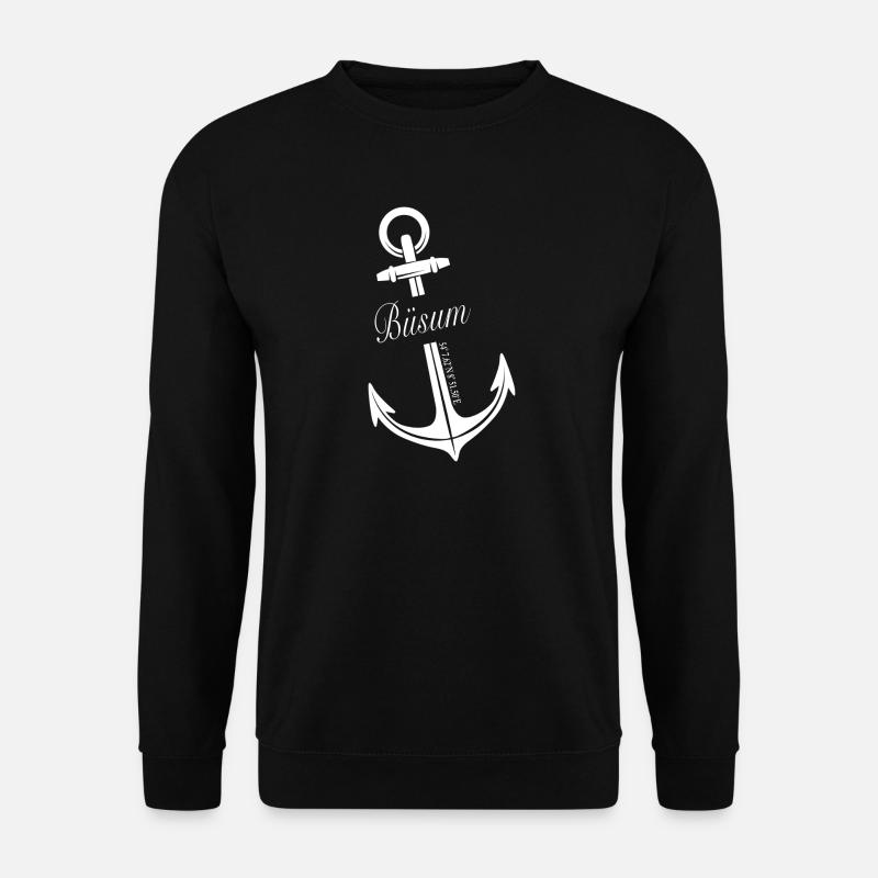 Büsum - Unisex Pullover - Schwarz