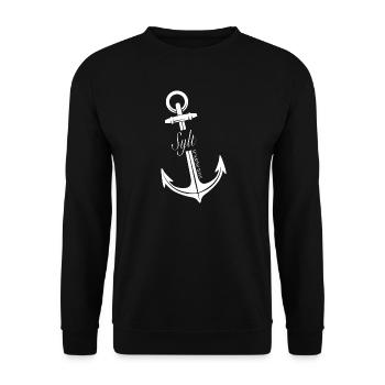 Sylt - Unisex Pullover - Schwarz - Vorne - Alina (178cm) & Michal (187cm)