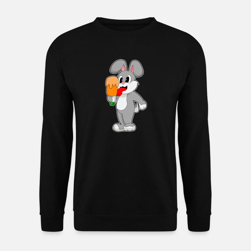 Popsicle de lapin - Sweat-shirt Unisexe - noir