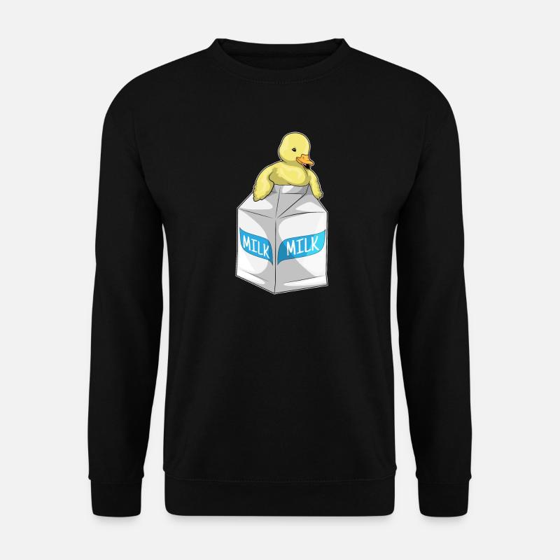 Duck Milk - Unisex Sweatshirt - black
