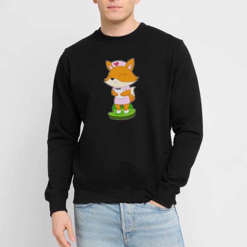 Bloc-notes de l’infirmière Fox Sweat-shirt Unisexe