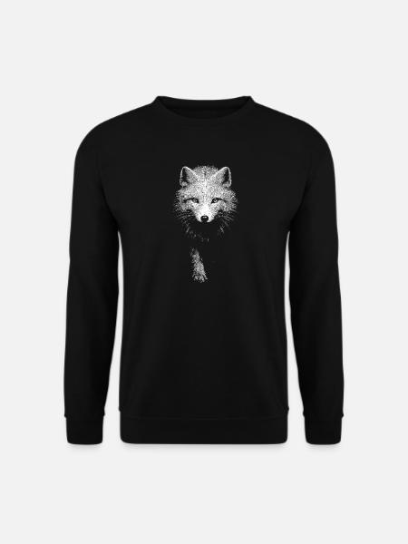 Polarfuchs - Unisex Pullover - Schwarz