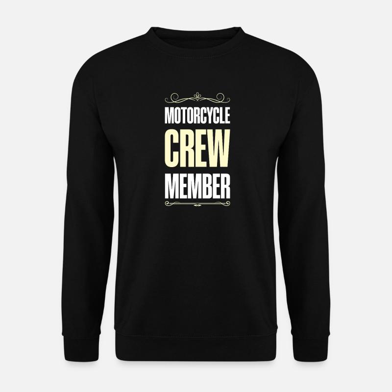 Motorcycle Crew - Unisex Pullover - Schwarz