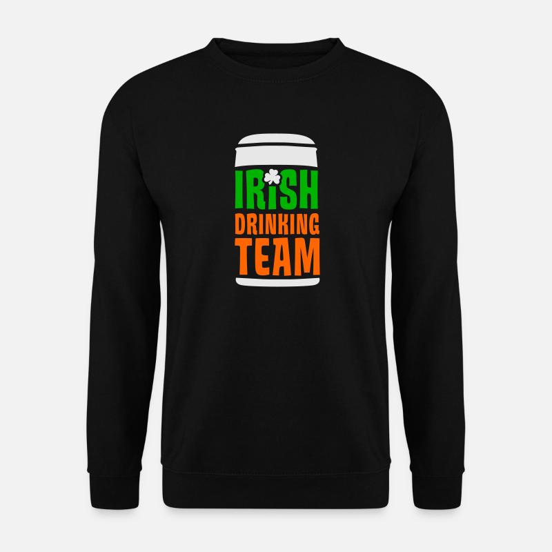 irish drinking team - Unisex Pullover - Schwarz