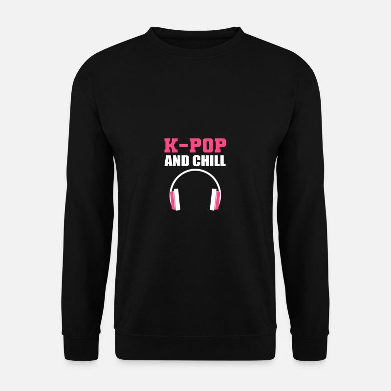 K-Pop und Chill Sänger Gift - Unisex Pullover - Schwarz
