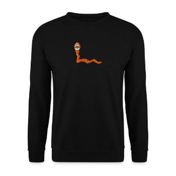 Raup 45 - Unisex Sweatshirt - black - Front - Alina (178cm) & Michal (187cm)
