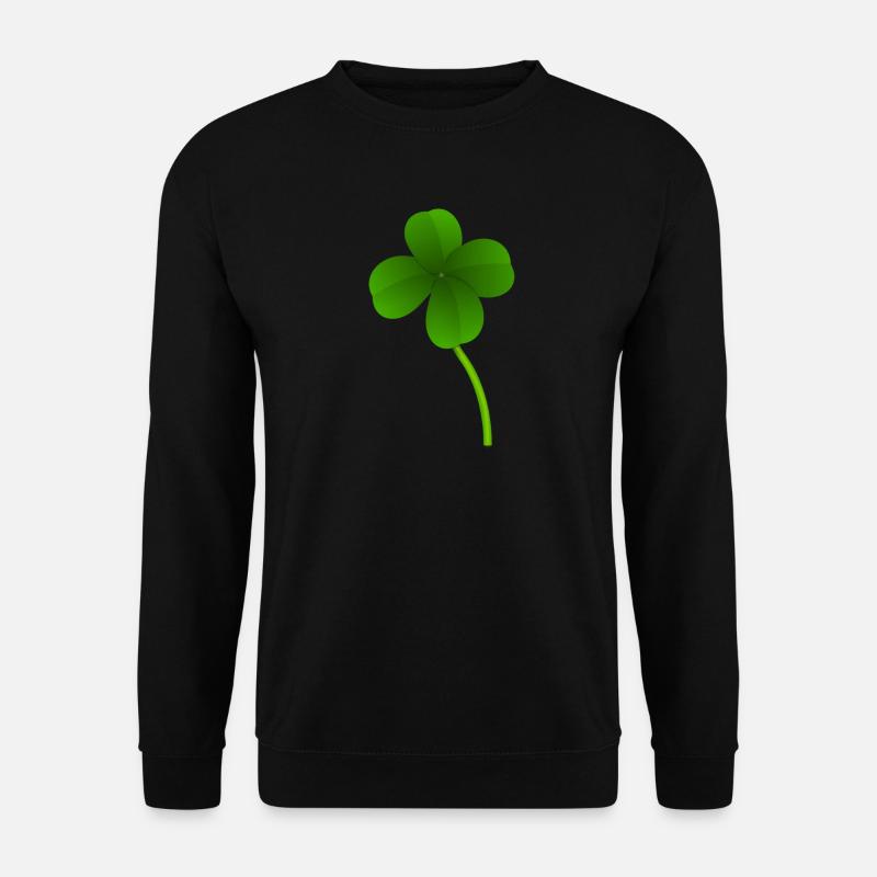 cloverleaf - Unisex Sweatshirt - black