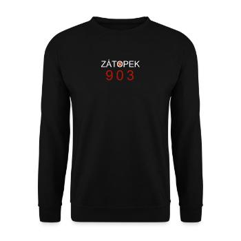 Zatopek 903 - Unisex Pullover - Schwarz - Vorne - Alina (178cm) & Michal (187cm)