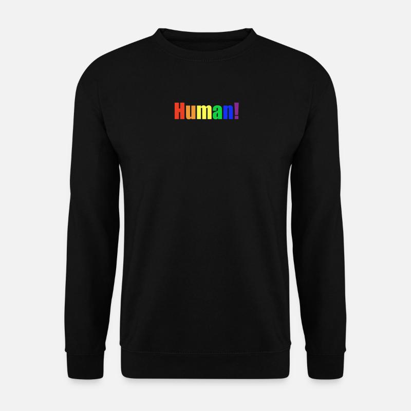 Human - Unisex Pullover - Schwarz