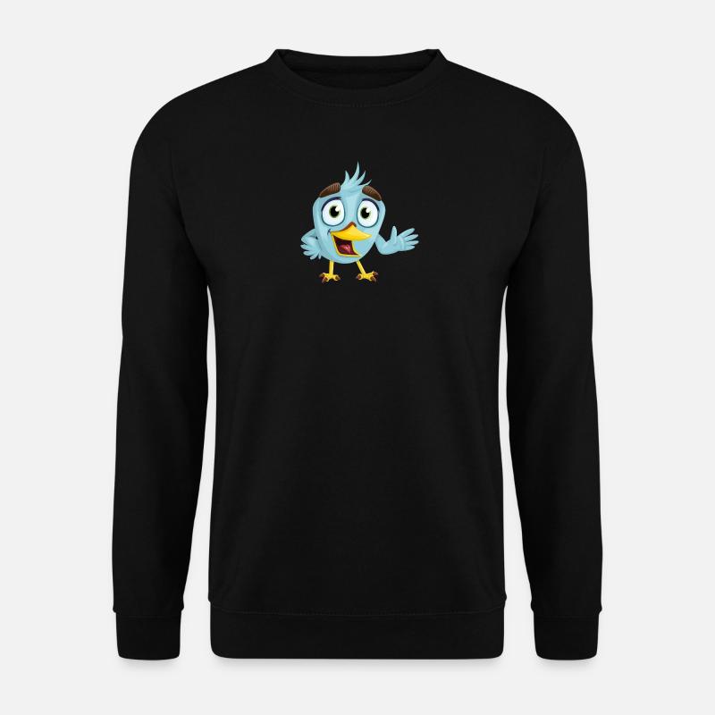 Vogel - Unisex Pullover - Schwarz