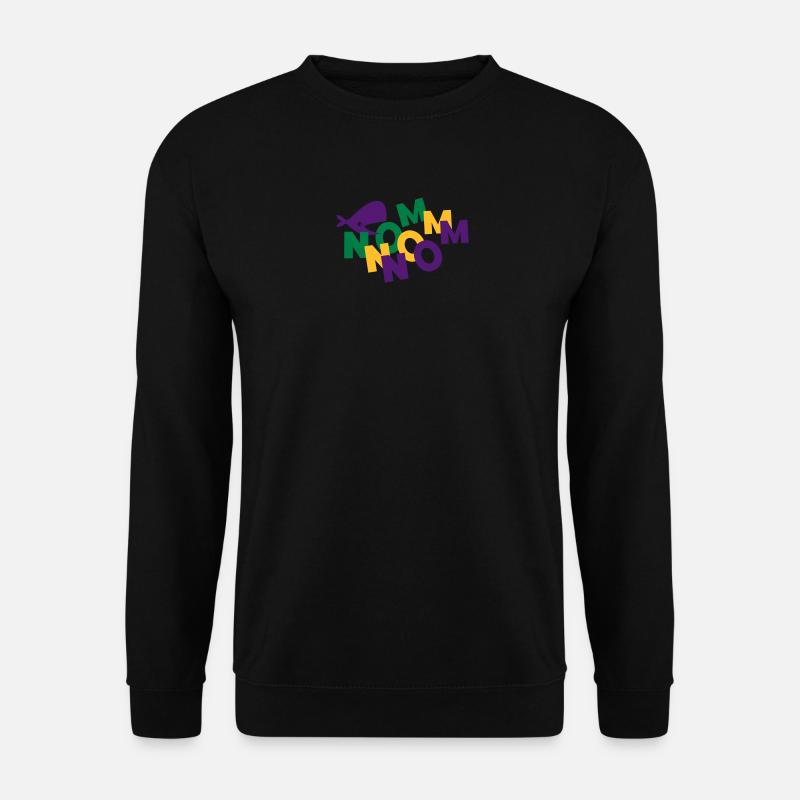 Wal Nom Nom - Unisex Sweatshirt - black