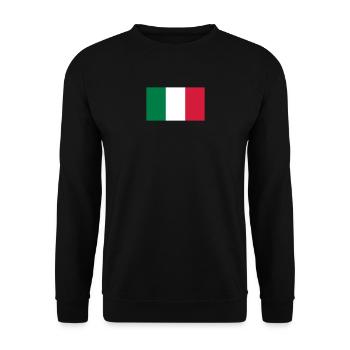 Drapeau national du Mexique - Sweat-shirt Unisexe - noir - Devant - Alina (178cm) & Michal (187cm)