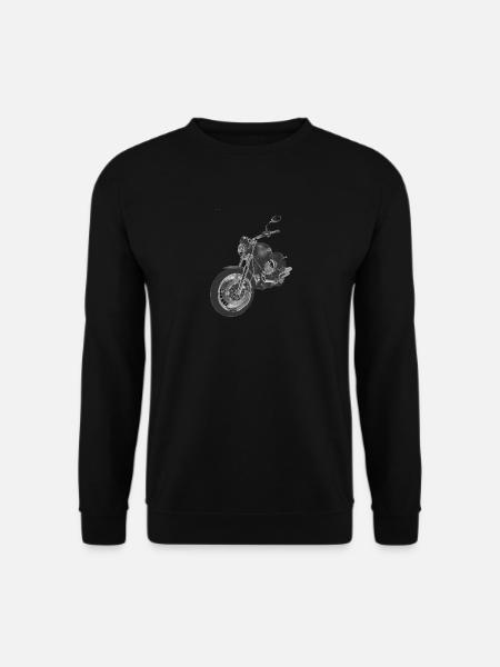 motorcycle - Unisex Sweatshirt - black