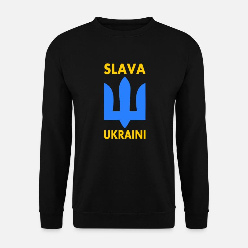Ukraine - Unisex Pullover - Schwarz