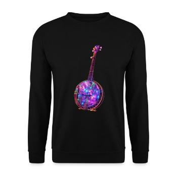Banjo - Unisex Sweatshirt - black - Front - Alina (178cm) & Michal (187cm)
