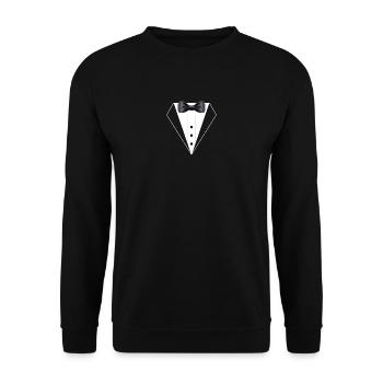 Smoking - Sweat-shirt Unisexe - noir - Devant - Alina (178cm) & Michal (187cm)