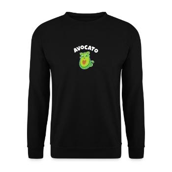 Avocat avocat Avogato - Sweat-shirt Unisexe - noir - Devant - Alina (178cm) & Michal (187cm)