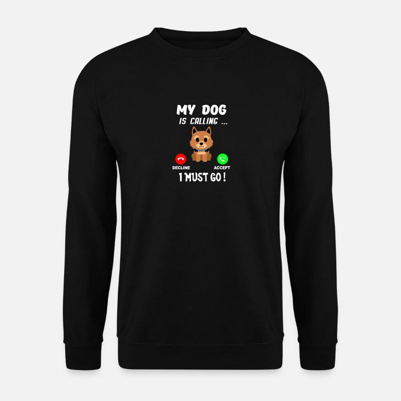 dog - Unisex Sweatshirt - black
