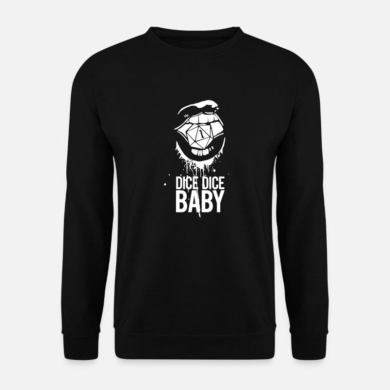 Role-playing game Hot lips - Unisex Sweatshirt - black