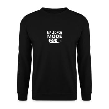 MODE SUR MAJORQUE - Sweat-shirt Unisexe - noir - Devant - Alina (178cm) & Michal (187cm)