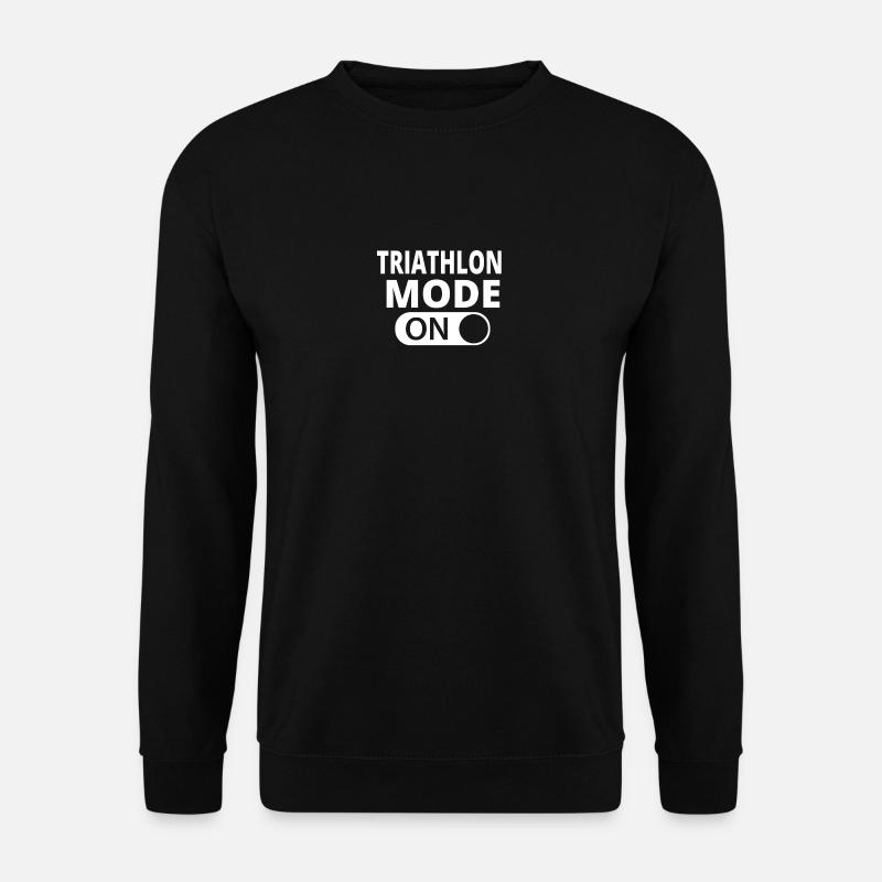 MODE ON TRIATHLON - Unisex Sweatshirt - black