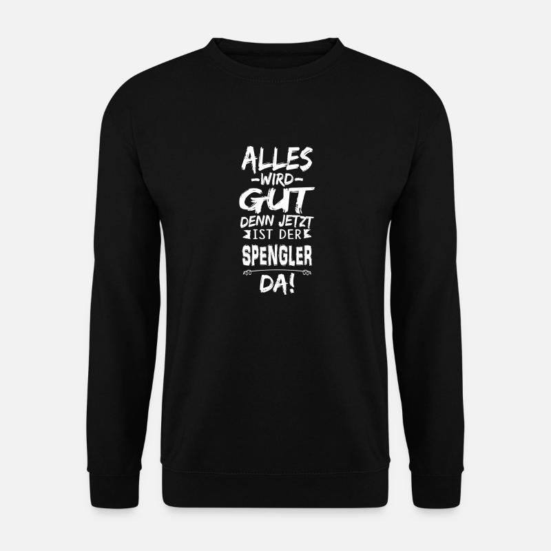 SPENGLER - Unisex Pullover - Schwarz