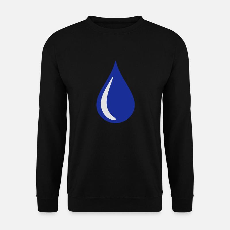 Träne - Unisex Pullover - Schwarz