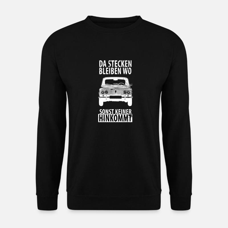 Russian Niva Lada offroad Geländewagen - Unisex Pullover - Schwarz