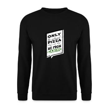 Dungeon World I Don't Always Even Left My Jokes - Unisex Sweatshirt - black - Front - Alina (178cm) & Michal (187cm)
