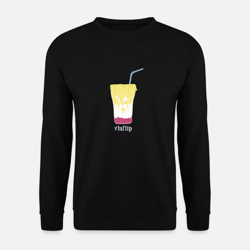 Vlaflip - Unisex Pullover - Schwarz