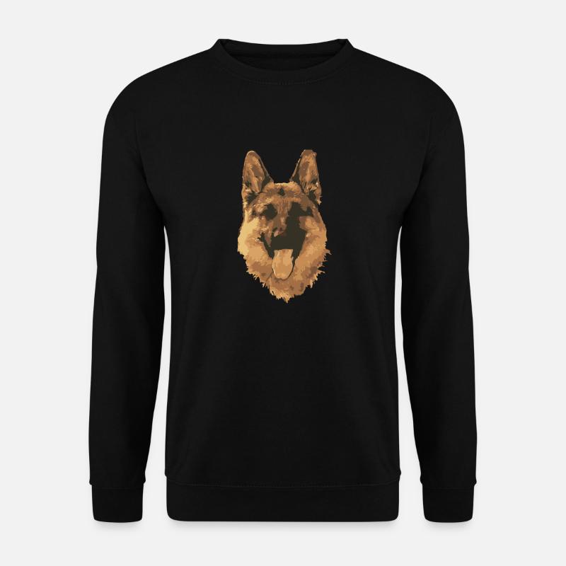 Hund - Unisex Pullover - Schwarz