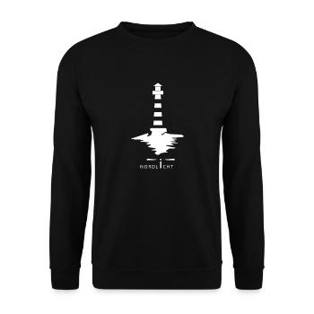 Lighthouse - Unisex Pullover - Schwarz - Vorne - Alina (178cm) & Michal (187cm)