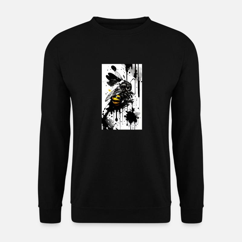Cute Bee - Unisex Sweatshirt - black