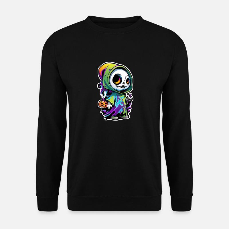 Halloween-Geist und Monster - Unisex Pullover - Schwarz