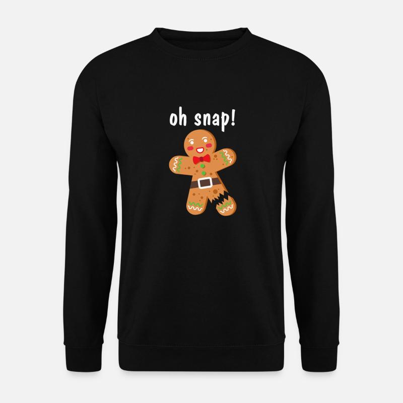 Pain d'épice Oh Snap! - Unisex Sweatshirt - black