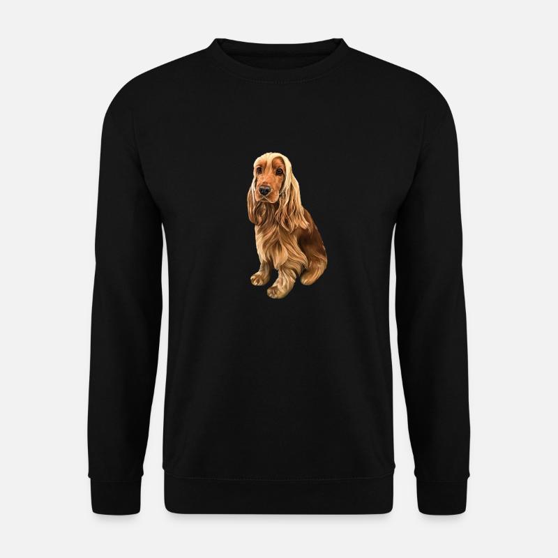 Cockerspaniel Liebe - Unisex Pullover - Schwarz