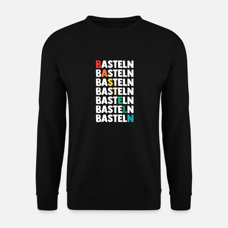Bastler Basteln - Unisex Pullover - Schwarz